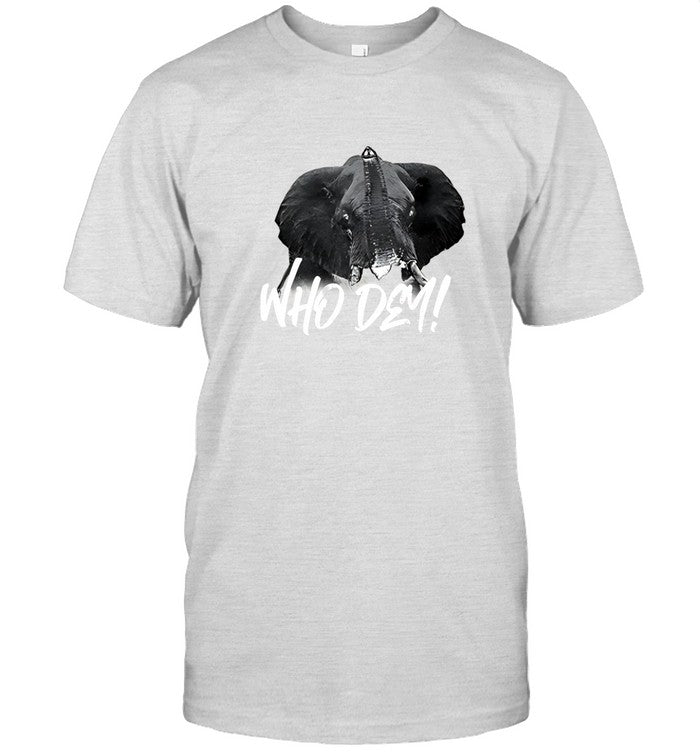 Limited Chizzy Francis Who Dey Elephant Shirt
