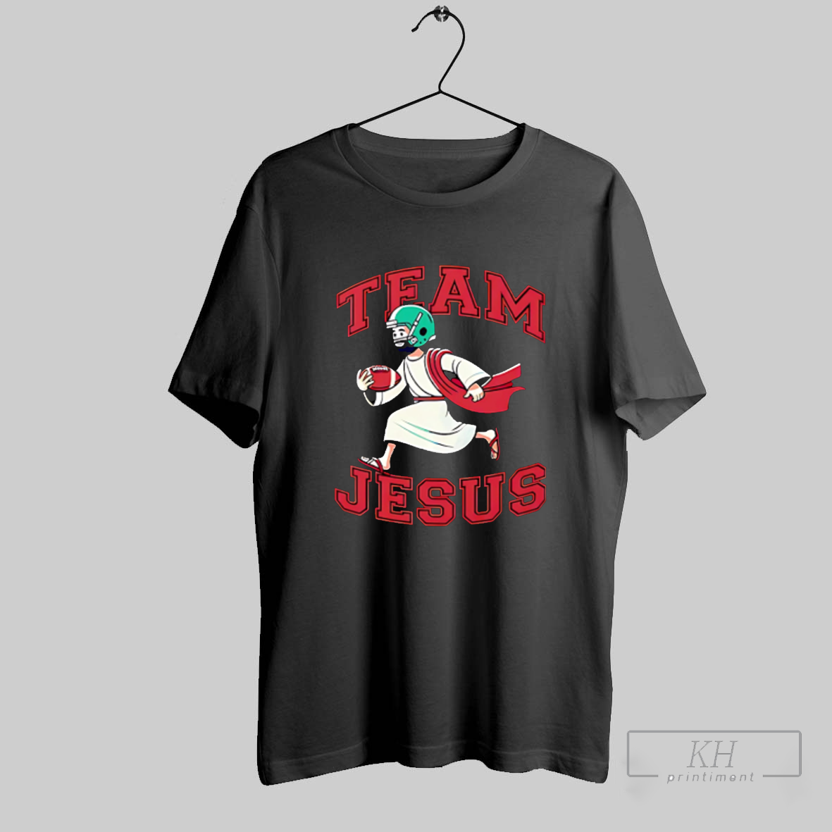 Team Jesus Football Christian Faith Bible Shirt Sweatshirt Tee Shirt