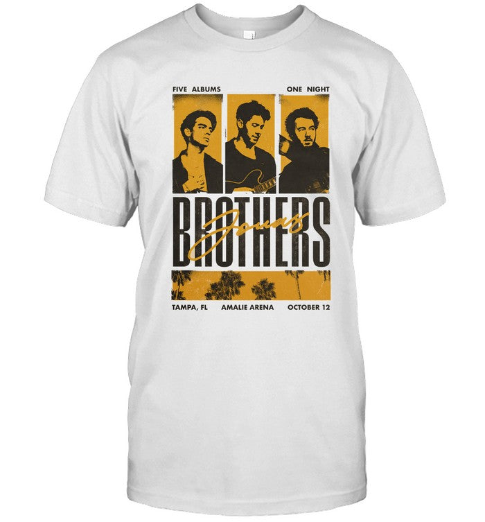 Jonas Brothers October 12, 2023 Amalie Arena Tampa, Fl T-Shirt