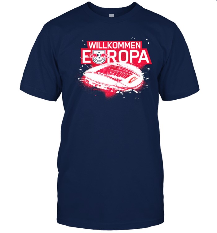 RB Leipzig Willkommen Europa Tee
