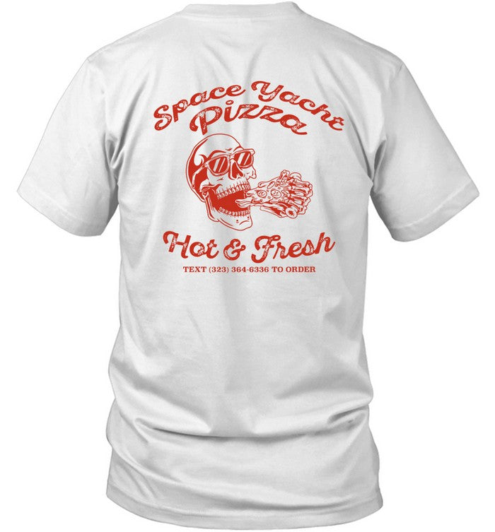 Space Yacht Pizza Shirt