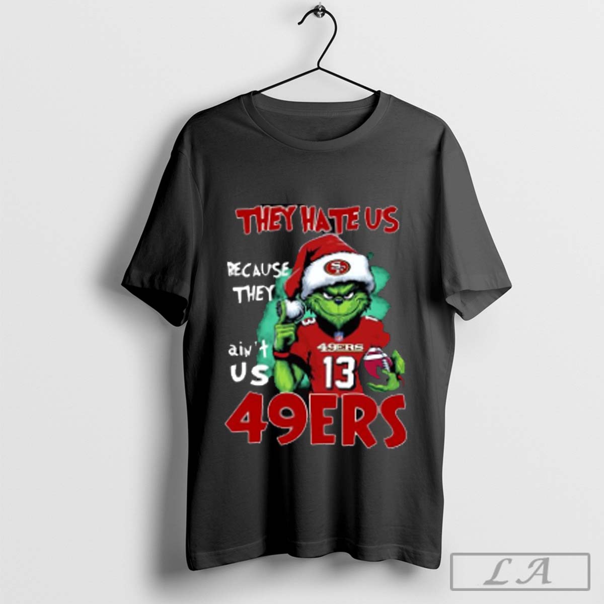 Santa Grinch They Hate Us Because They Ain’t Us San Francisco 49ers Christmas 2024 Gift Shirt, Sweatshirt