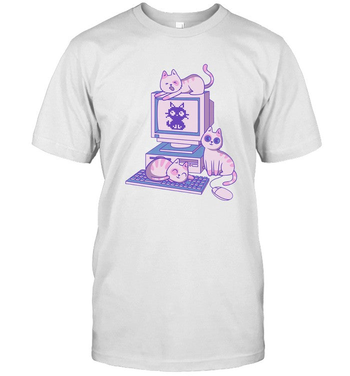 Limited Computer Cat Shirt