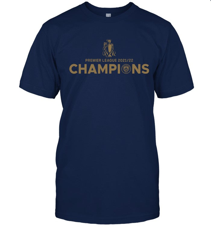 Manchester City 2021-22 Champions Tee