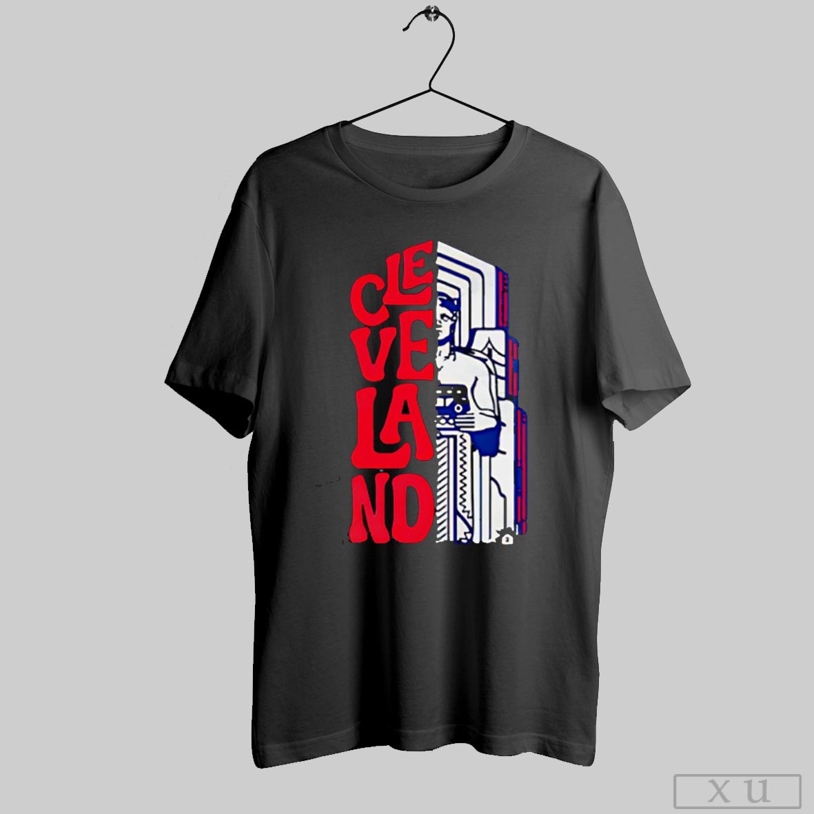 Rally Cleveland Guardians Half Statue Shirt