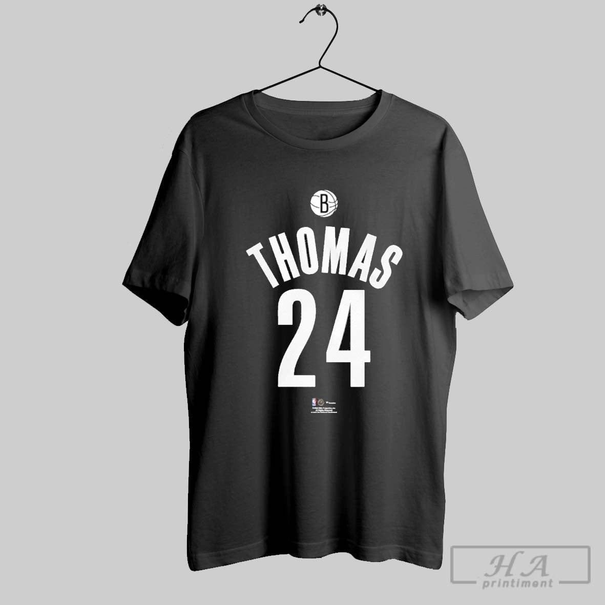 Premium Cam 24 Thomas Brooklyn Nets T Shirt