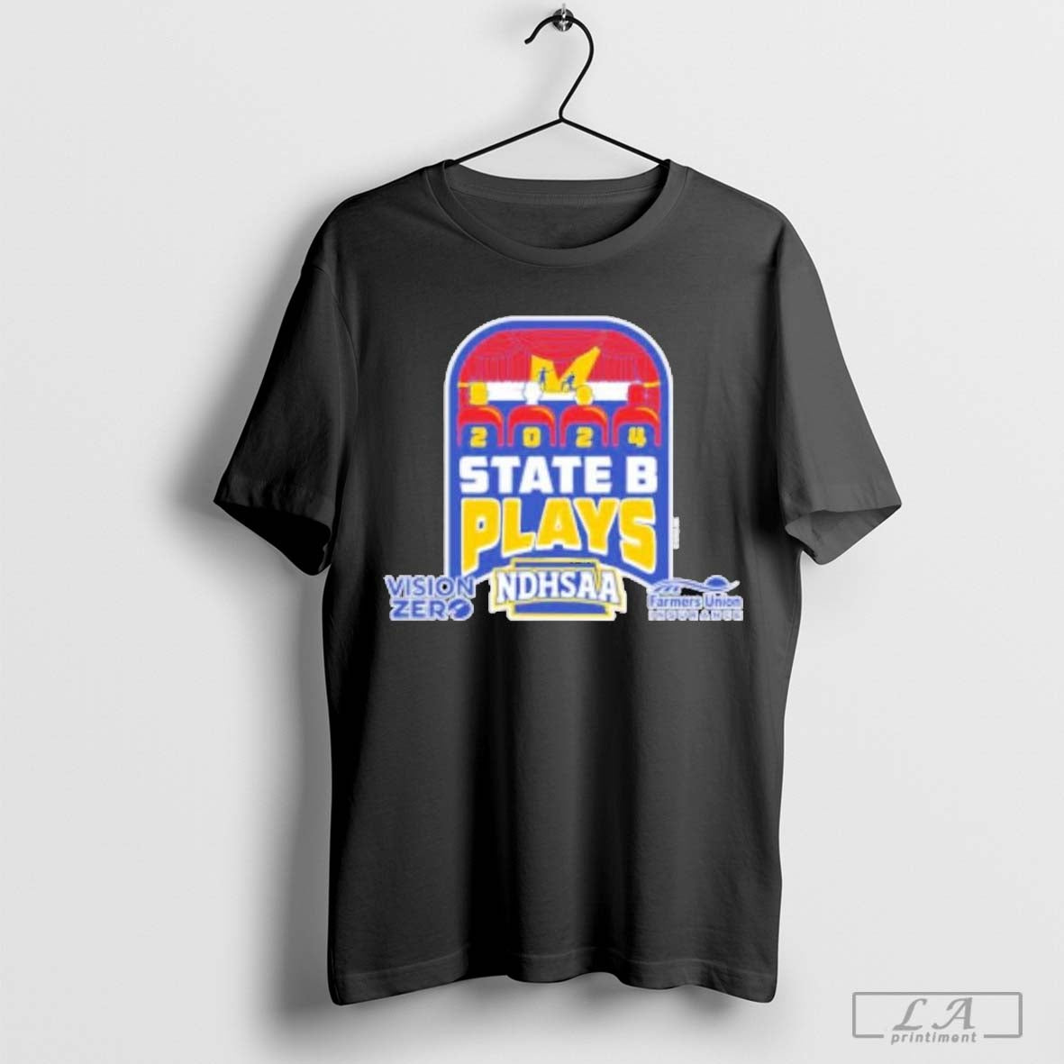 Premium 2024 (ndhsaa) State B Plays T-Shirt