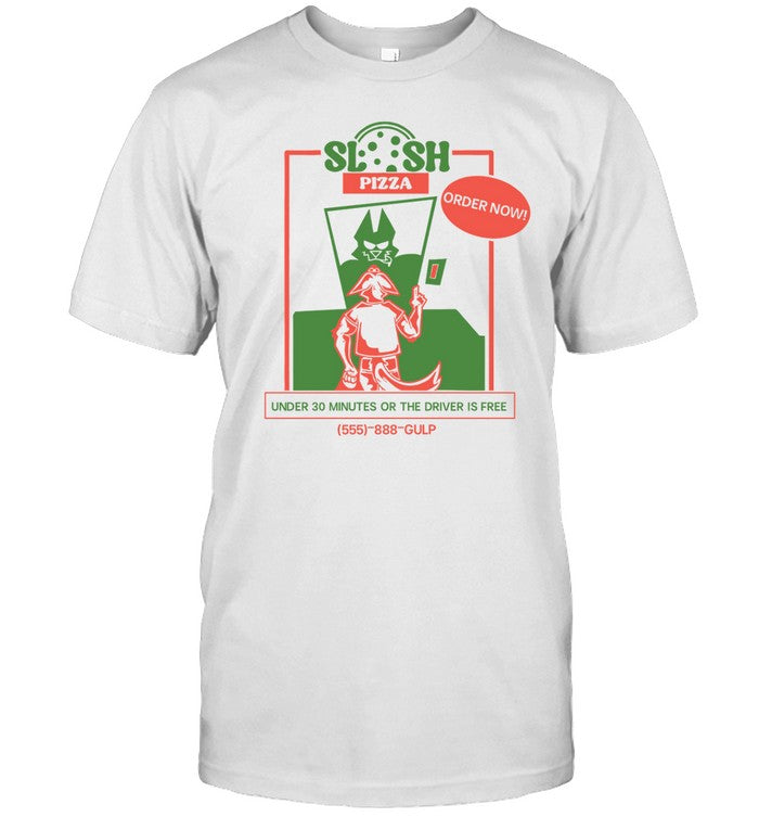 Slosh Dog Slosh Pizza Delivery Run Tee