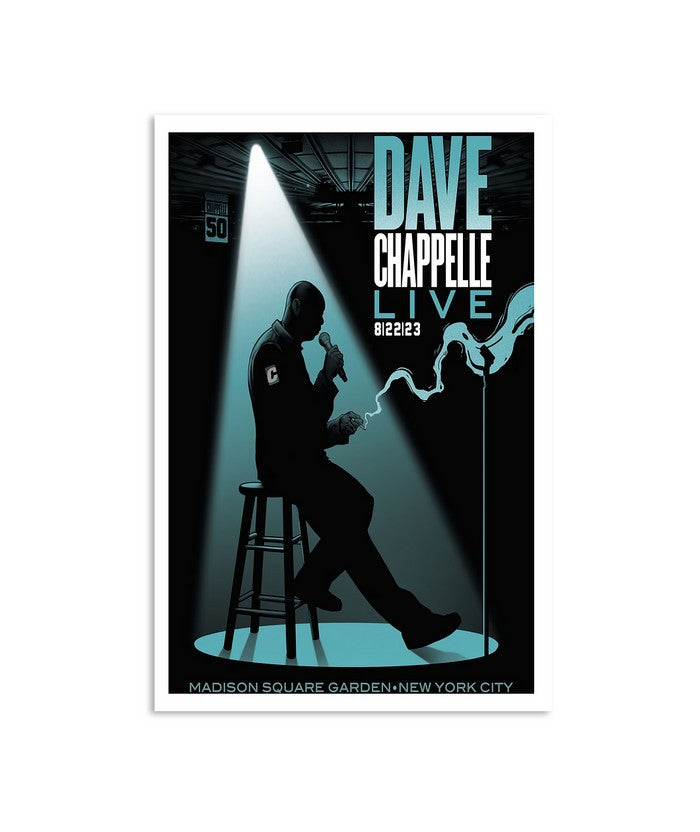 Dave Chappelle August 22, 2023 Madison Square Garden, New York City Poster
