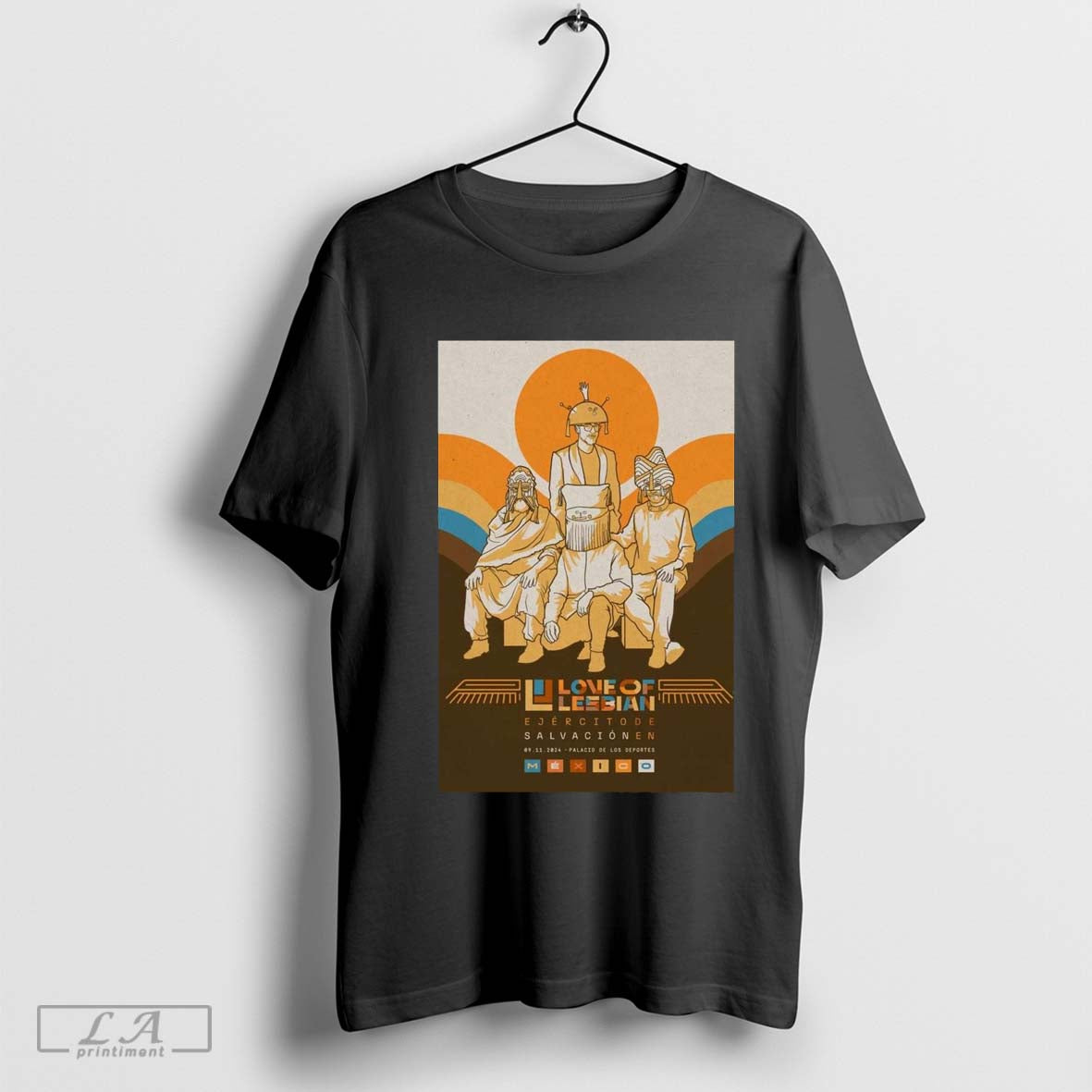 Poster Love Of Lesbian Palacio de los Deportes In Mexico City November 9 2024 t-shirt