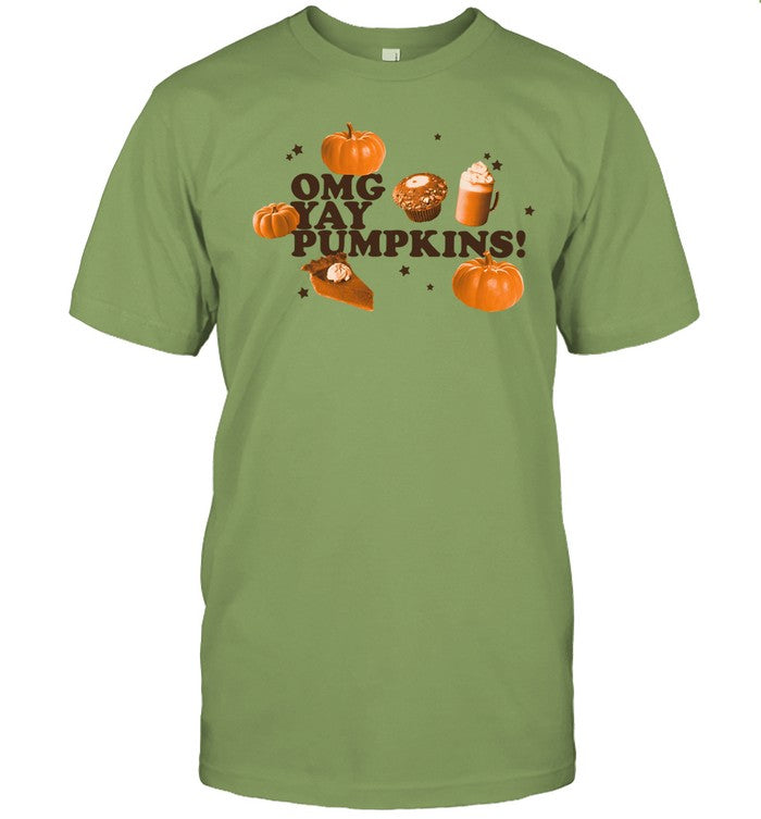 Omg Yay Pumpkins Shirt