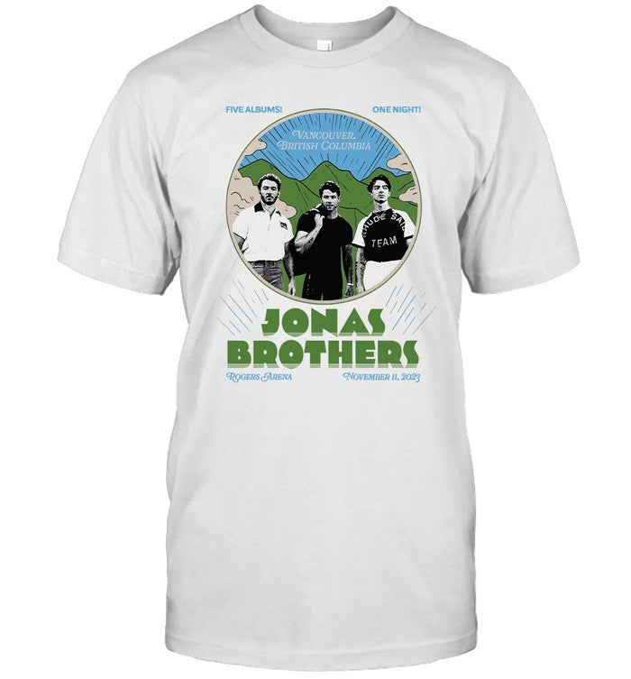 Jonas Brothers Rogers Arena Vancouver Nov 11, 2023 Shirt