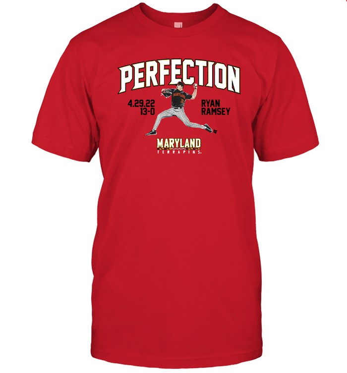 MARYLAND BASEBALL RYAN RAMSEY PERFECT GAME Tee