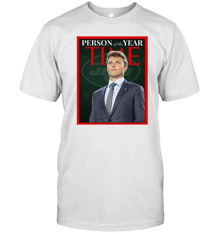 New York Jets Zach Wilson Person Of The Year Time Shirt