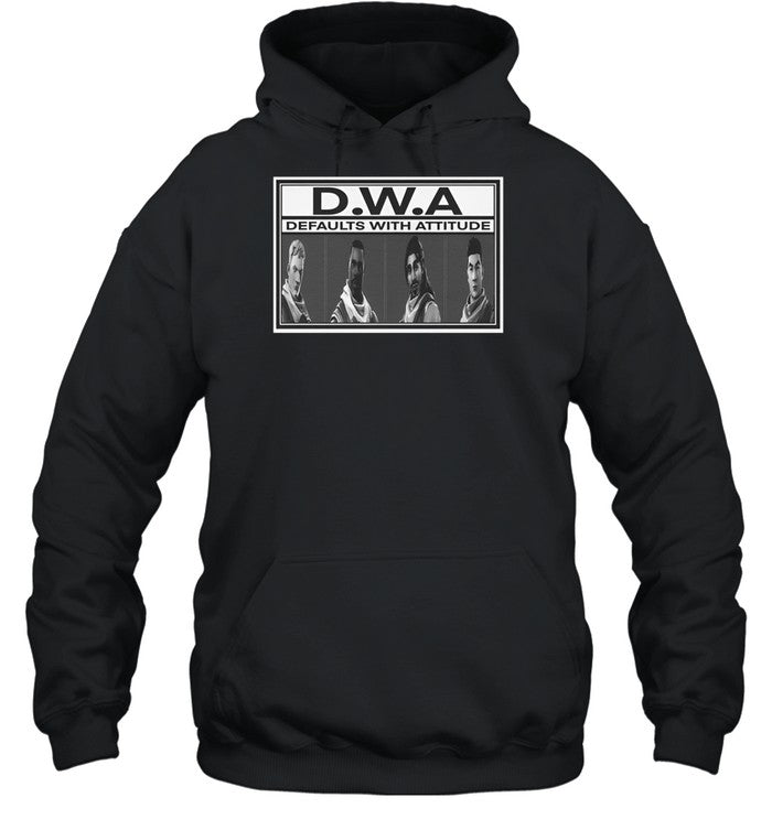 D.W.A Defaults With Attitude Hoodie