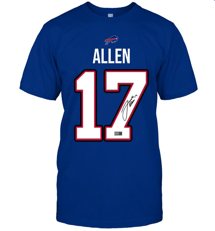 Josh Allen 17 T-shirts