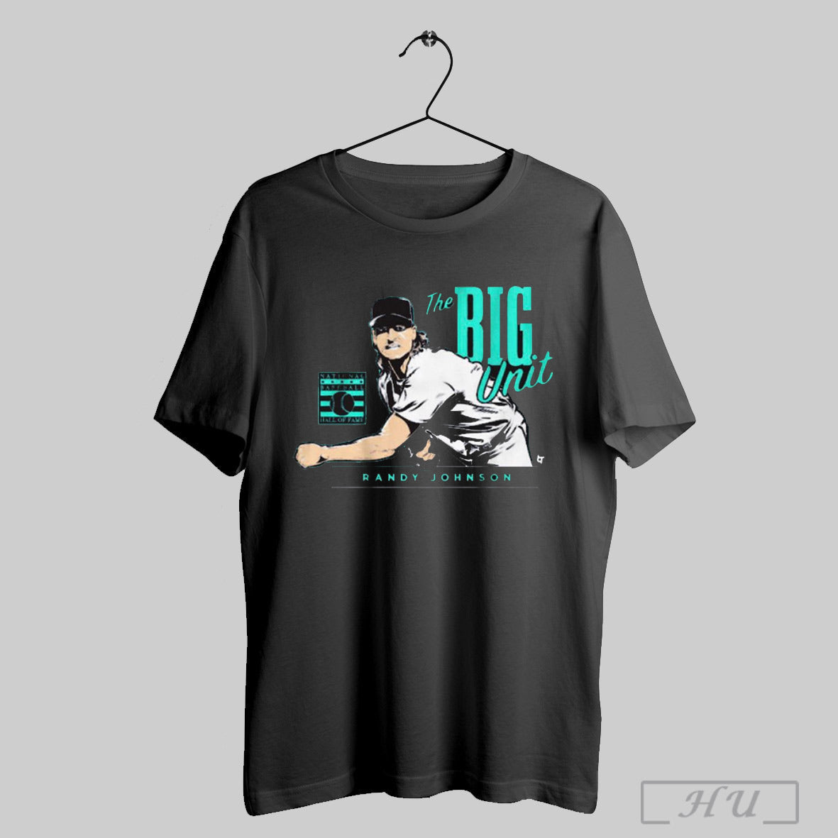 Randy Johnson The Big Unit Seattle Mariners National Baseball Hall Of Fame T Shirt Sweatshirt