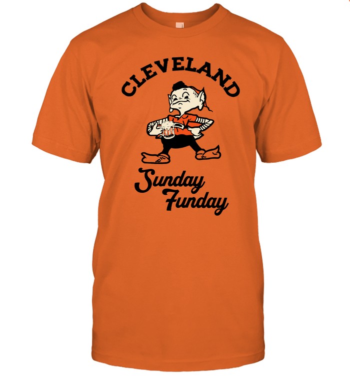 Ben Axelrod Cleveland Browns Elf Sunday Funday T-Shirt