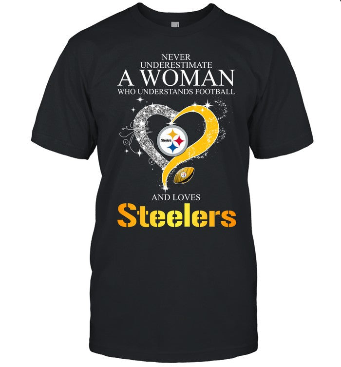 Never Underestimate A Woman Who Understands Football And Loves Steelers_3