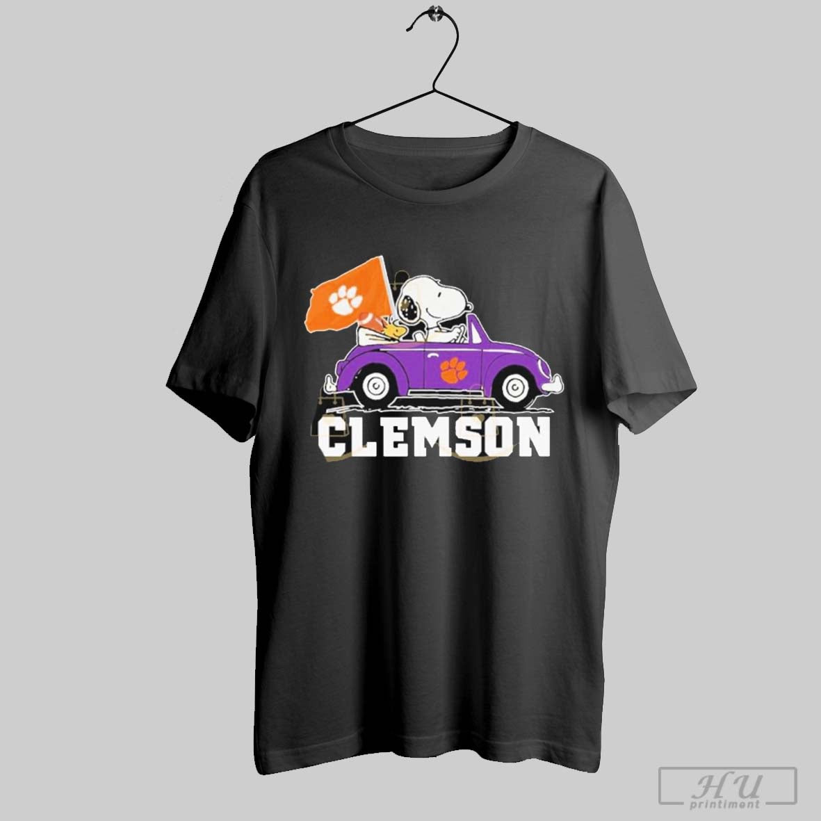Snoopy X Clemson Tigers T Shirt