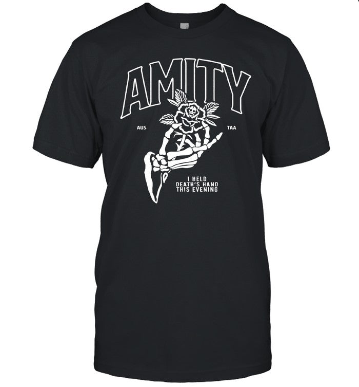 Amity Death Hands Black T Shirt