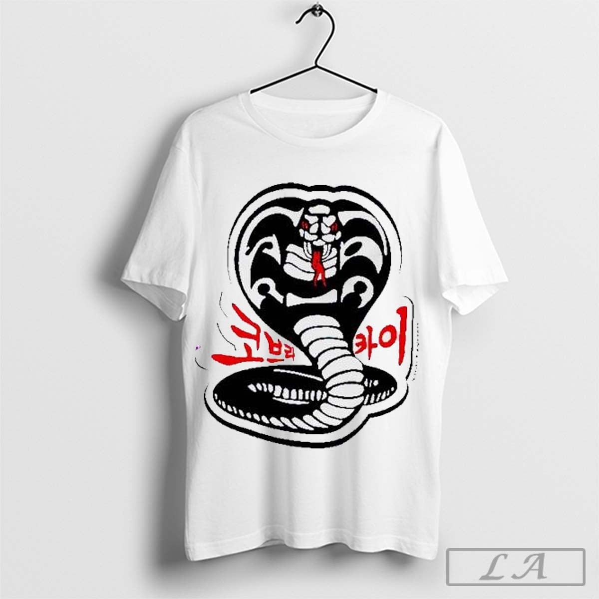 South Korea Cobra Kai Logo cobra T-shirt