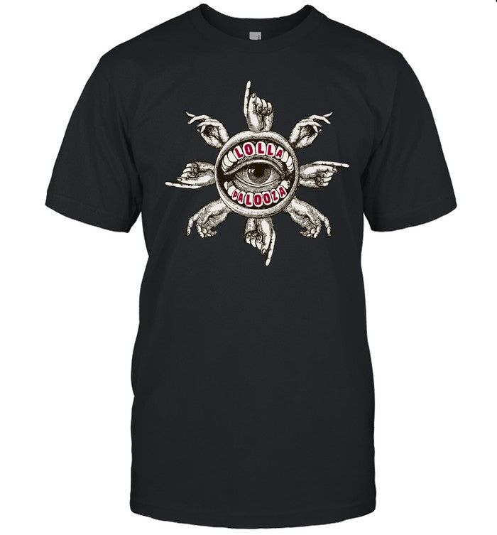 Lollapalooza All Seeing Eye Tee