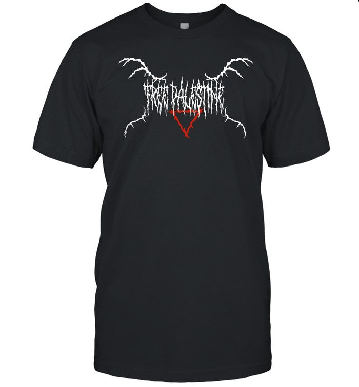 Metal Free Palestine Tee