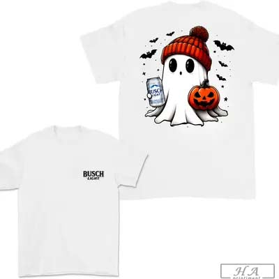 Selected Halloween Busch Light T-Shirt
