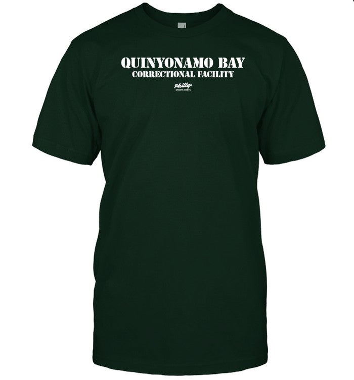 Quinyon Mitchell Wearing Quinyonamo Bay t-shirt, hoodie, tank top, sweater and long sleeve t-shirt