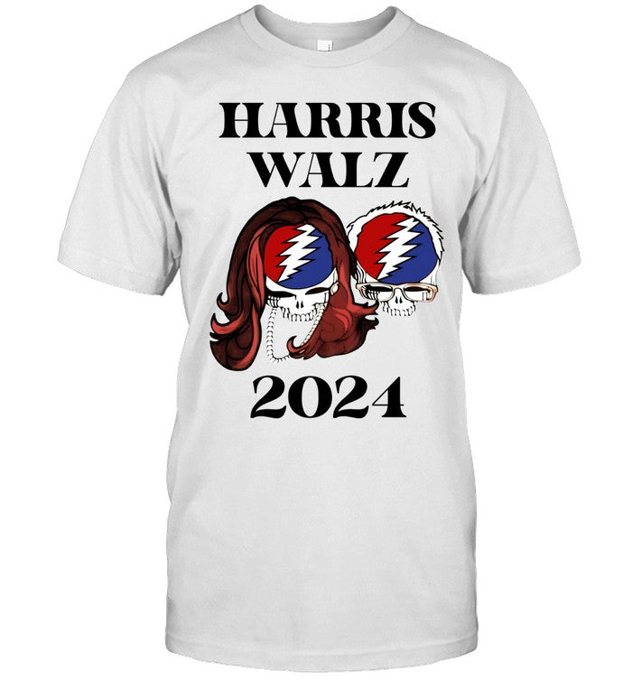 Limited Dead & Company Harris Walz 2024 Shirt