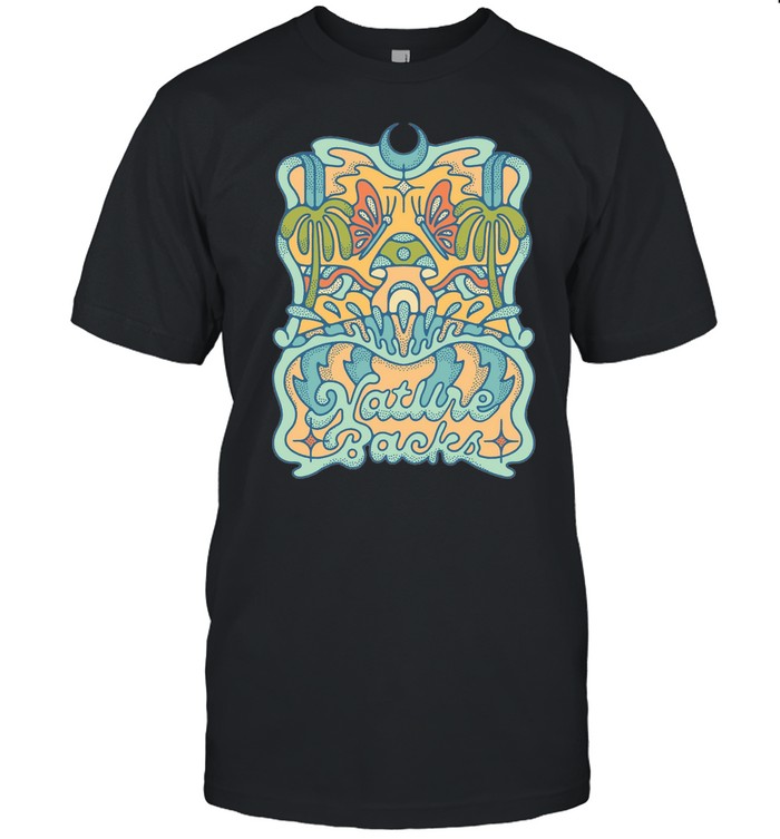 Nature Backs Splash Art Print Shirt