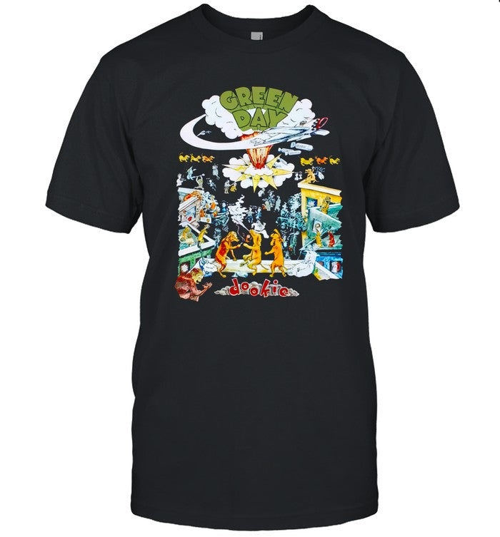 Mad Engine Green Day T-Shirt Black