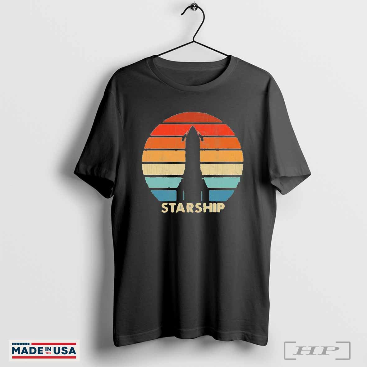 Spacex Starship Sunset - Occupy Mars 2024 SpaceX shirt