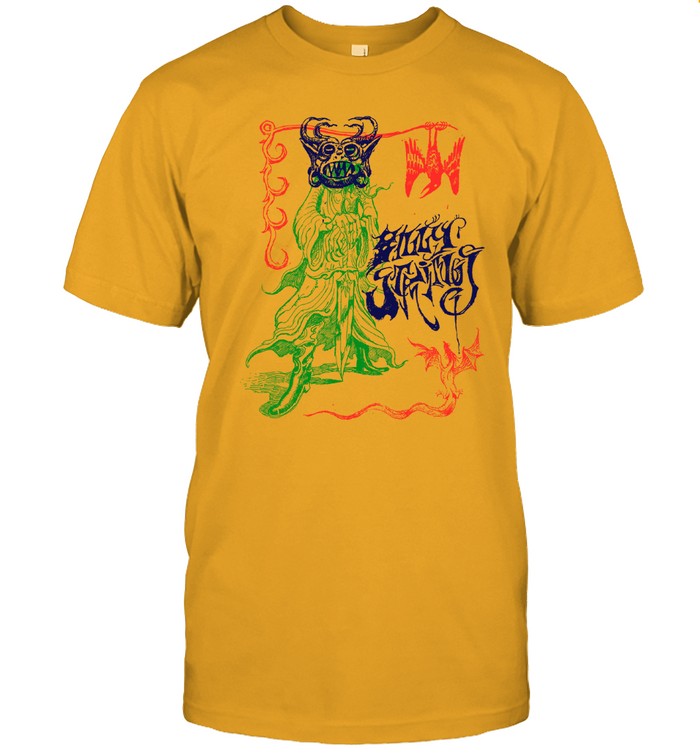 T Shirts Billy Strings Yellow Mask Limited