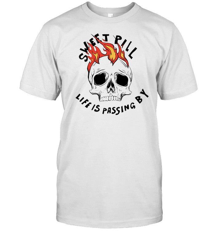 Sweet Pill Fire Head Dude T Shirt 2024