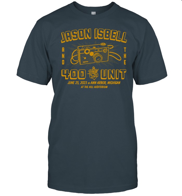 Jason Isbell and the 400 Unit Hill Auditorium June 25 2023 T-Shirt Limited
