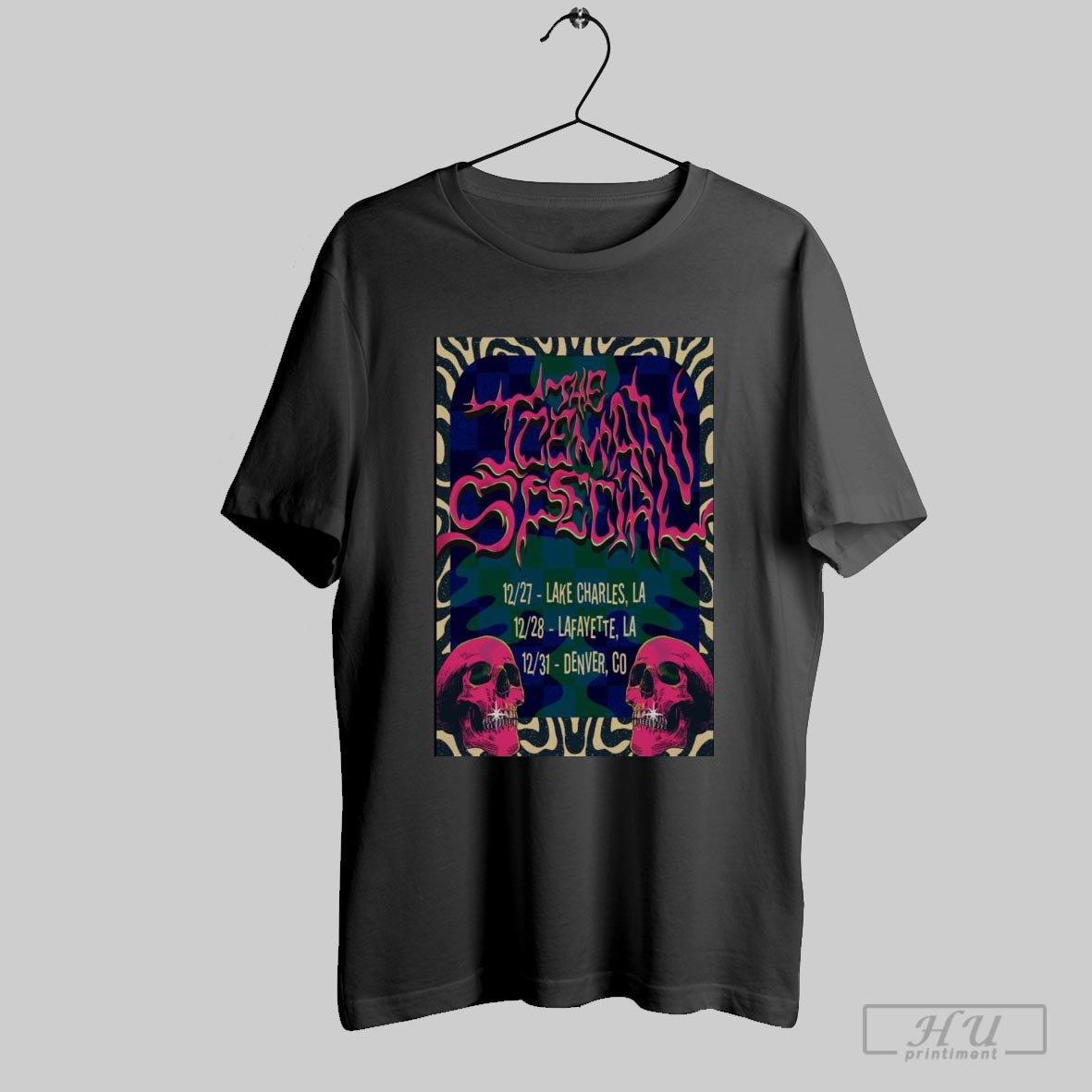 Poster The Iceman Special December 27 2024 Lake Charles La December 28 Lafayette La T Shirt