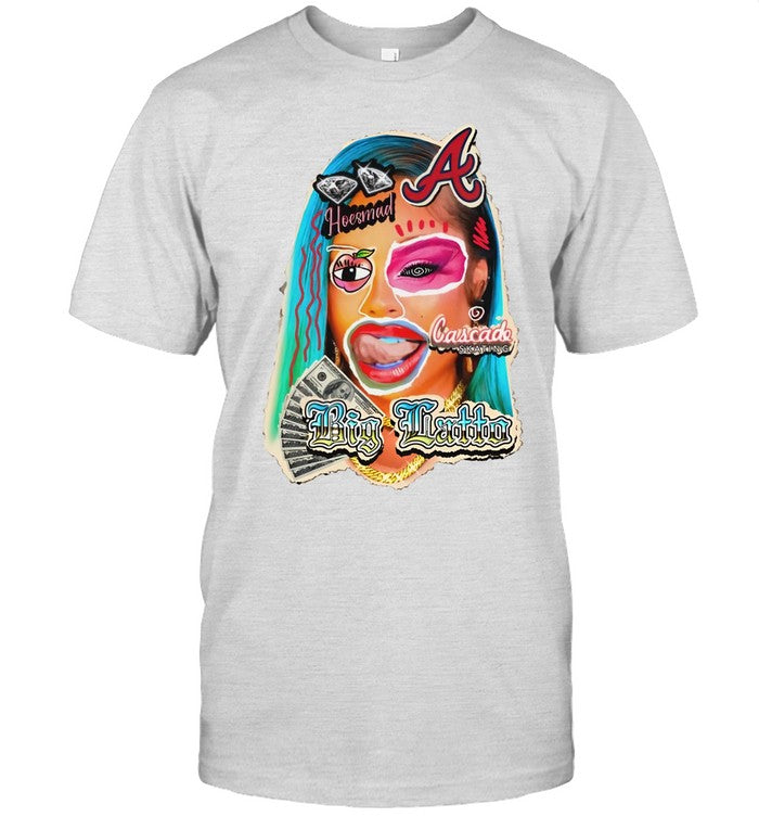 Limited Big Latto Cascade Skating Atlanta Braves Money Icons Shirt_1