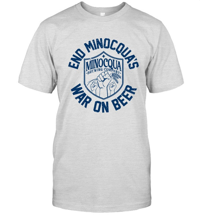 Limited Minocqua'S War On Beer Shirt