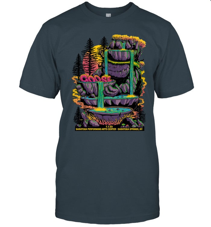 Goose Tour At July 7 2023 Saratoga Performing Arts Center Saratoga Springs, Ny Shirt