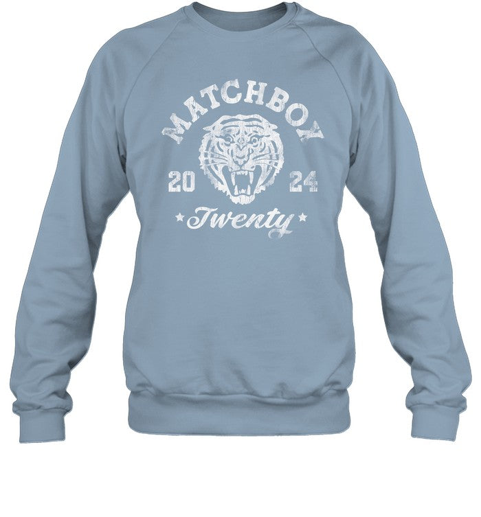 Matchbox Twenty Varsity Steel Blue T Shirt