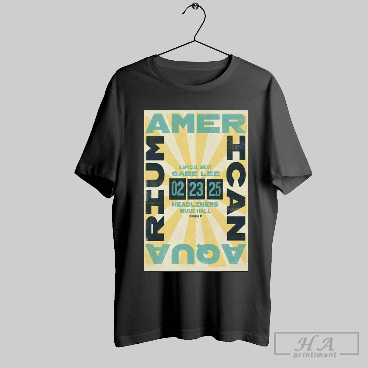 Poster Headliners Music Hall Louisville Show Bj Barham And Special Guest Gabe Lee February 23 2025 T Shirt