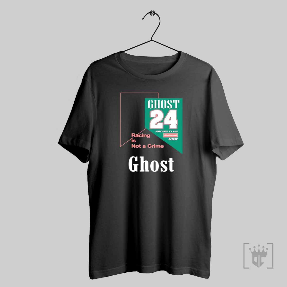 Racing Is Not A Crime Ghost 24 T Shirt