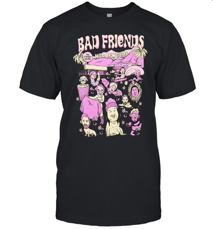 Bad Friends World T-Shirts Limited 2024
