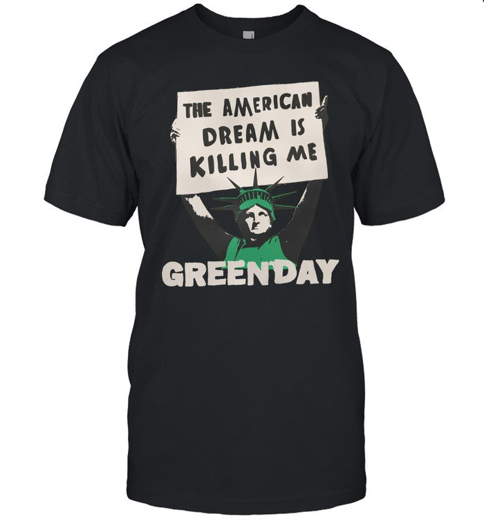Green Day Lady Liberty Protest 2024 Shirt
