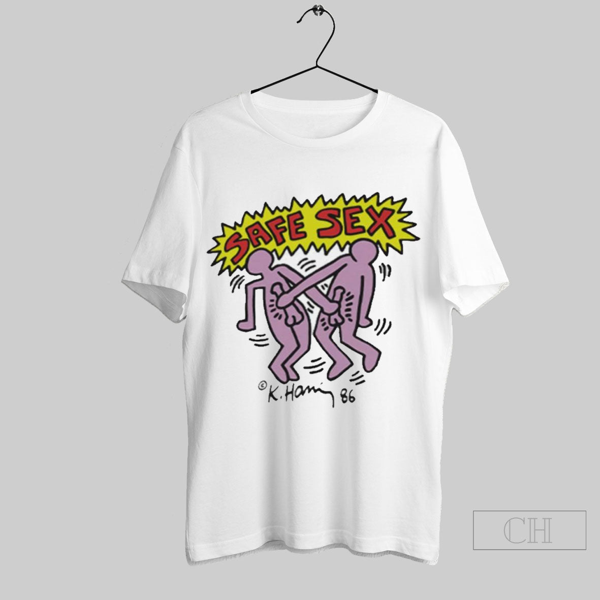 Safe Sex Keith Haring T Shirt Shirt Sweater