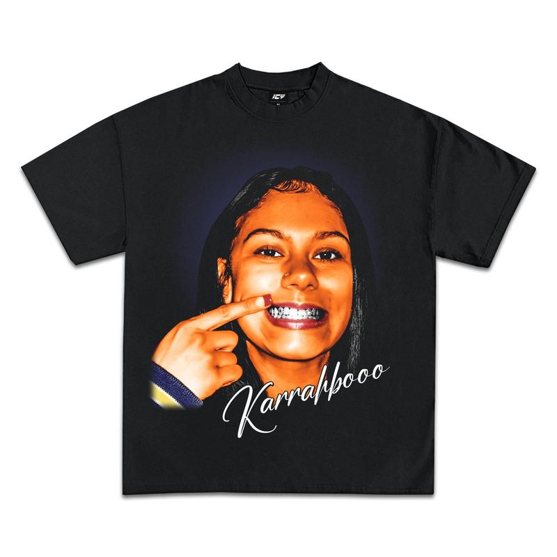 KARRAHBOOO GRAPHIC T-SHIRT - STREETWEAR Casual Menswear Short Sleeve Tee