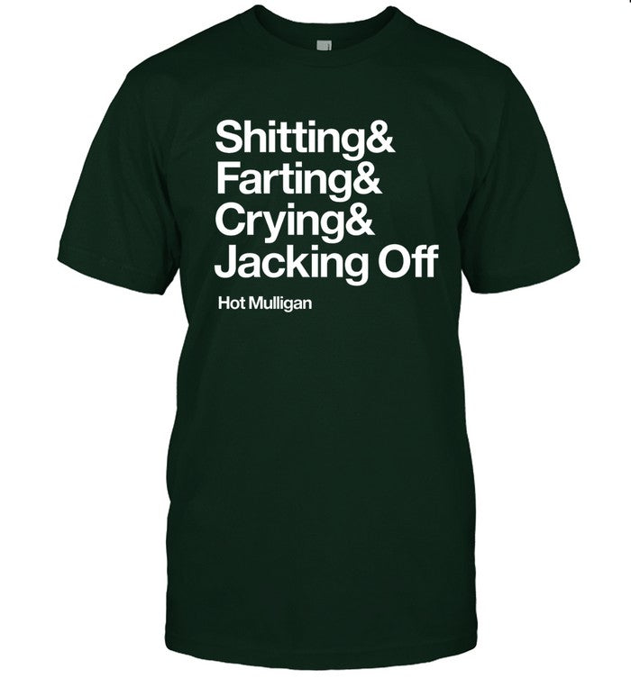 Hot Mulligan Jacking Off Shirt