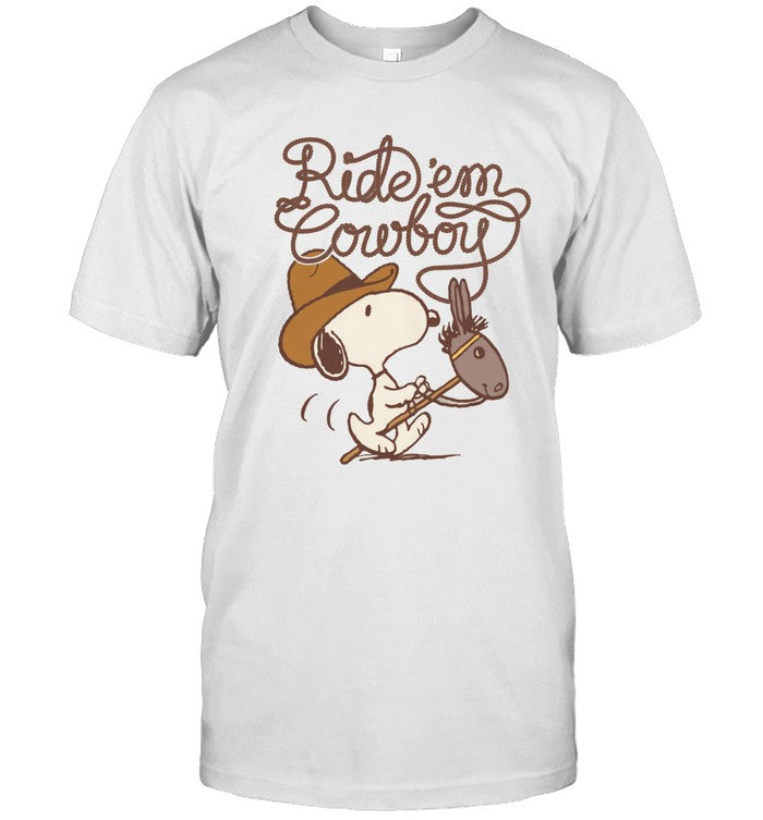 Snoopy Ride Em Cowboy Limited Shirt